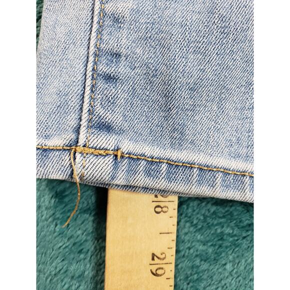 Old Navy Jeans Size 2 Womens Blue Pants Ladies Stretch Mid Rise Pop Icon Skinny - Picture 8 of 12